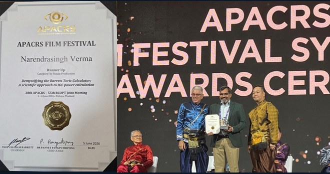 APACRS Film Festival — Runner Up